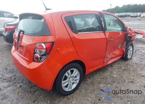 2012 Chevrolet Sonic 2Lt z USA, uszkodzony, nr VIN 1G1JC6SH2C4100205